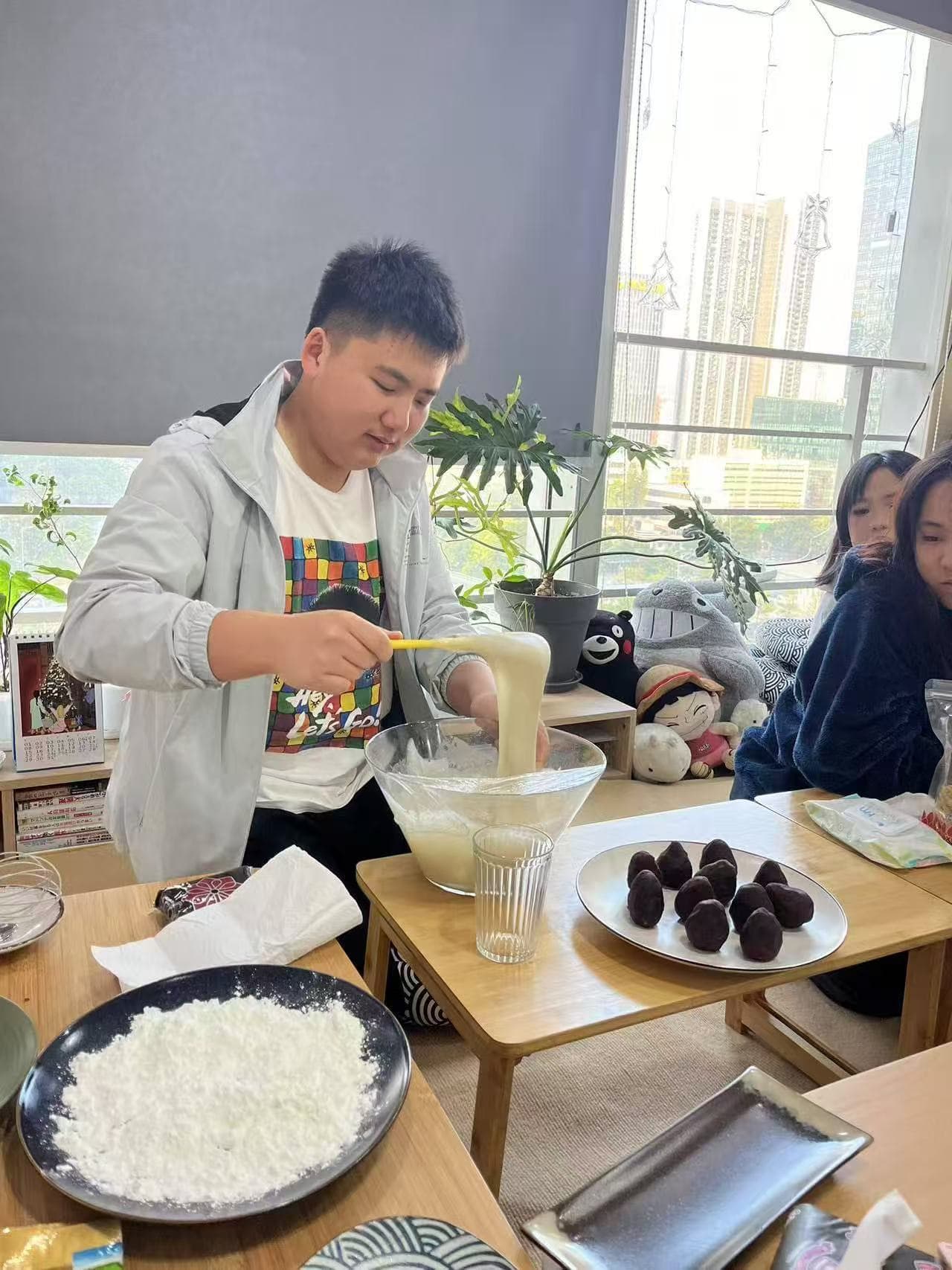 和果子制作课堂